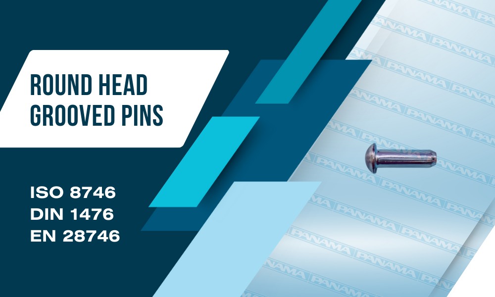 Round Head Grooved Pins (Rivet) DIN 1476 at best prices